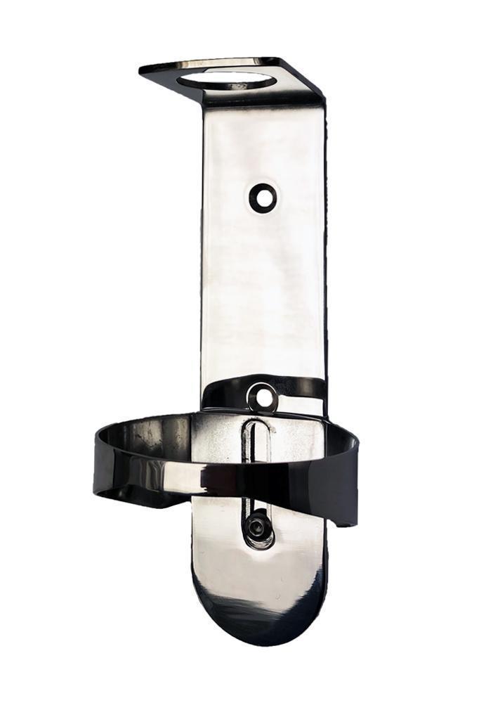 Halterung für Pumpspender 300 ml, silber aus Edelstahl