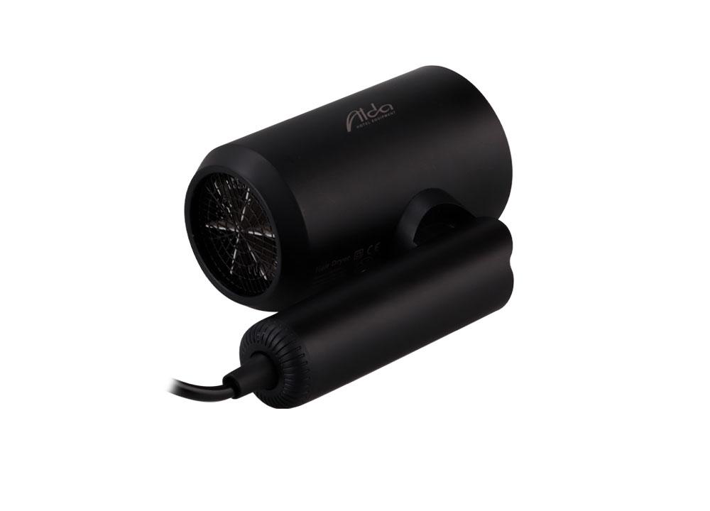 Haartrockner Modern, schwarz