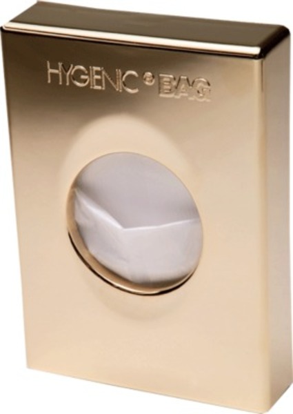 Hygiene Beutel-Spender gold