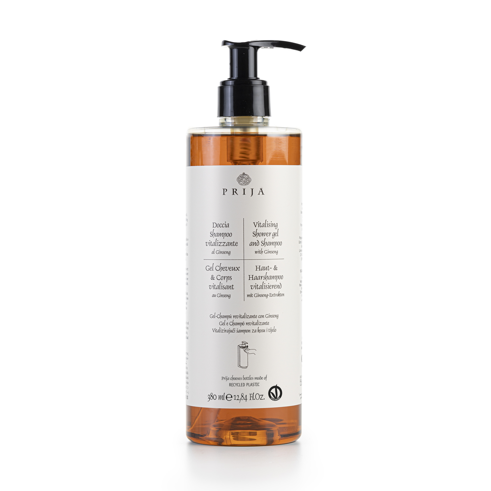 Hair- & Body-Shampoo 380 ml Flakon mit Pumpspender